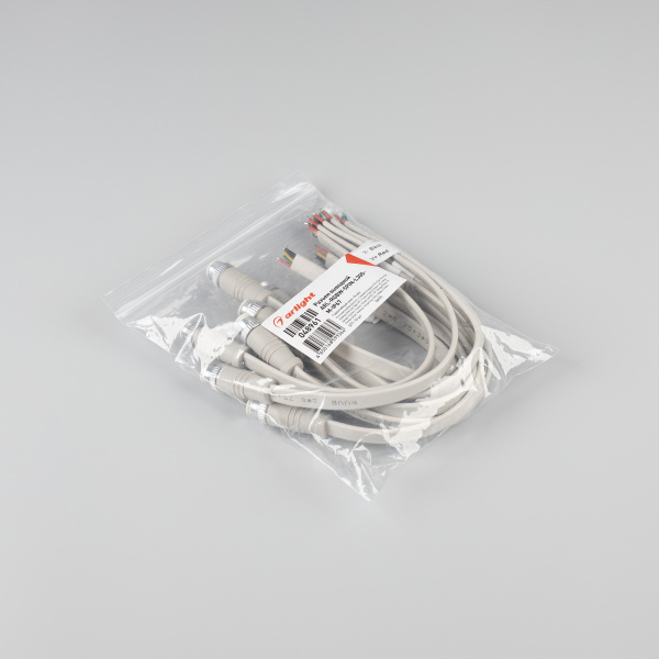 Arlight Разъем выводной ARL-RGBW-5PIN-L300-M-IP67 (-)