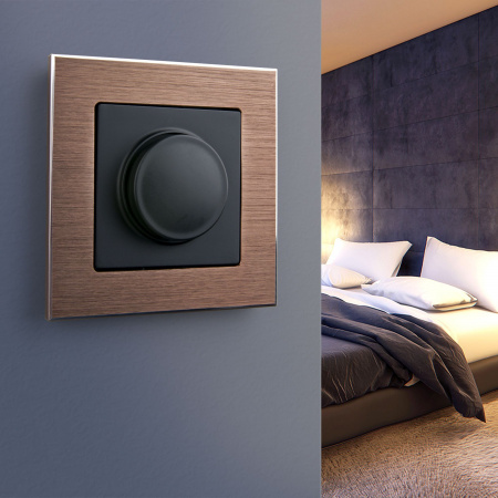 Диммер (черный матовый)