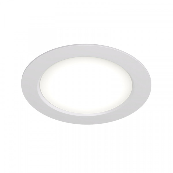 DK3049-WH Встраиваемый светильник, IP 20, 7Вт, LED, белый, пластик