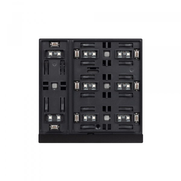 Arlight INTELLIGENT ARLIGHT Механизм панели KNX-304-22-IN Black (Bus) (IARL, IP20 Пластик, 2 года)