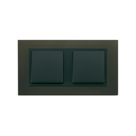 Simon 82 Nature Свинец Рамка 2-ая