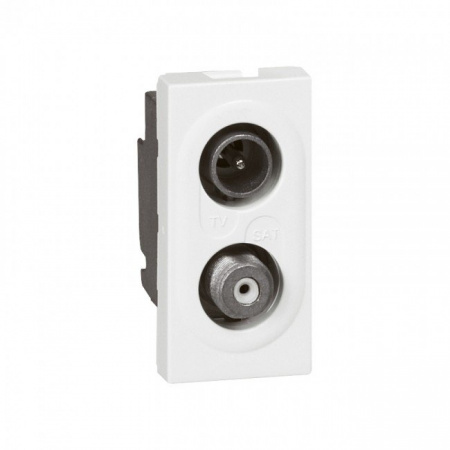 Legrand Mosaic Розетка TV-SAT 1M