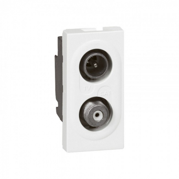 Legrand Mosaic Розетка TV-SAT 1M