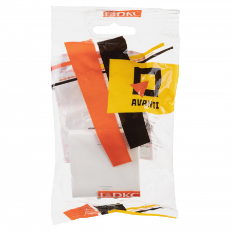 DKC Avanti Белое облако Выключатель двухполюсный 16A 2 модуля