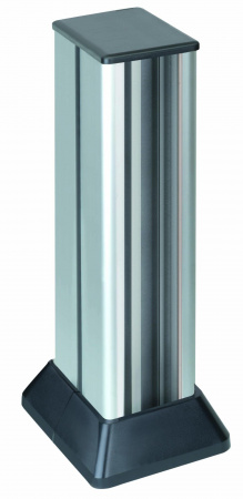 Simon Connect Алюминий/Графит Миниколонна 2-сторонняя на 10 CIMA-модулей, 741х126,5(158)х109,5(181) мм Simon Connect Алюминий/Графит Миниколонна 2-сторонняя на 10 CIMA-модулей, 741х126,5(158)х109,5(181) мм