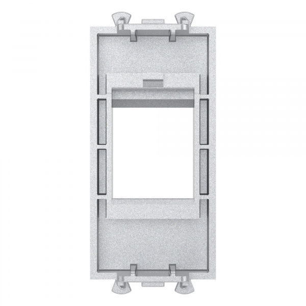 DKC Avanti Адаптер без шторки для Keystone Закаленная сталь", 1 модуль