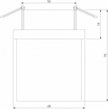 Встраиваемый светильник Moll a064246 Elektrostandard Moll a064246