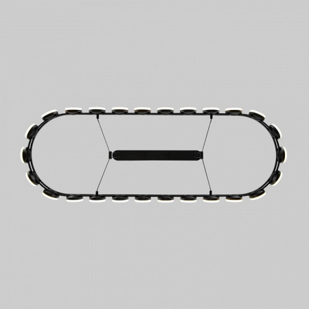 Подвесной светодиодный светильник 90332/26 черный Eurosvet Tapioca