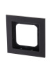 ABB Axcent металл/матовый черный Рамка 1-постовая