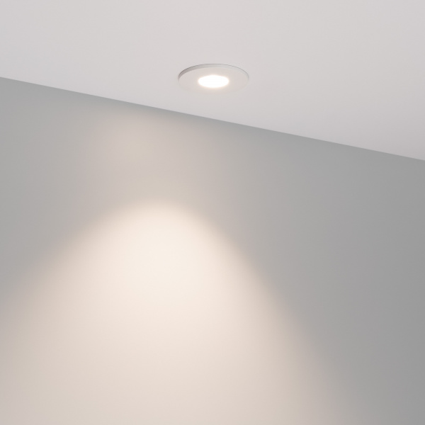 Arlight Светильник MS-GLORY-BUILT-R54-5W Day4000 (WH, 60 deg, 230V) (IP54 Металл, 5 лет)