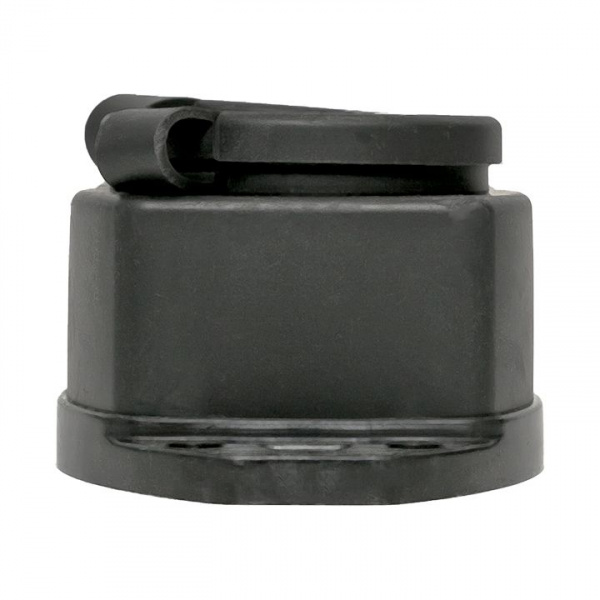 EKF Basic Роз. (колодка) двухмест. с защит. крышками каучуковая 230В 2P+PE 16A IP44