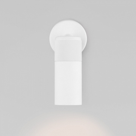 Настенный светодиодный светильник 20097/1 LED белый Eurosvet Riff