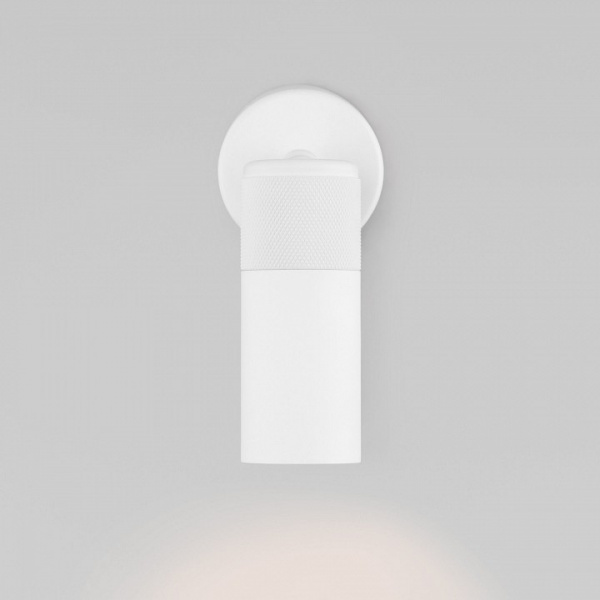 Настенный светодиодный светильник 20097/1 LED белый Eurosvet Riff