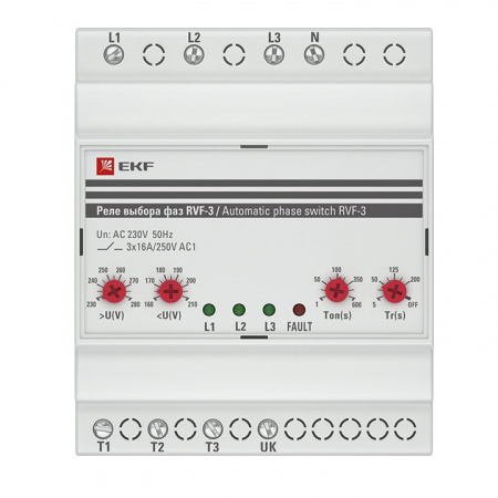EKF PROxima Реле выбора фаз РВФ-3