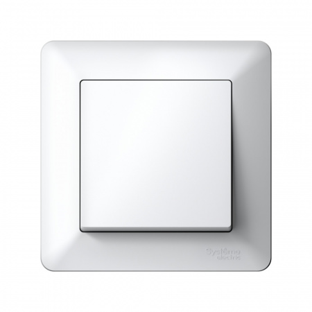 Systeme Electric AtlasDesign Air Белый/дымчатый белый Рамка 1-ая