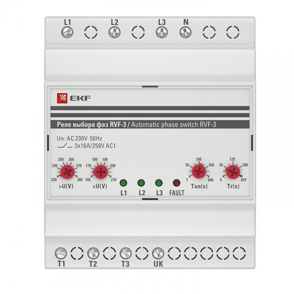 EKF PROxima Реле выбора фаз РВФ-3