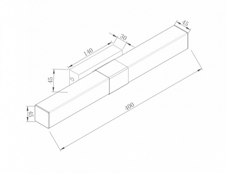 Подсветка MIR006WL-L8CH Maytoni Glanz