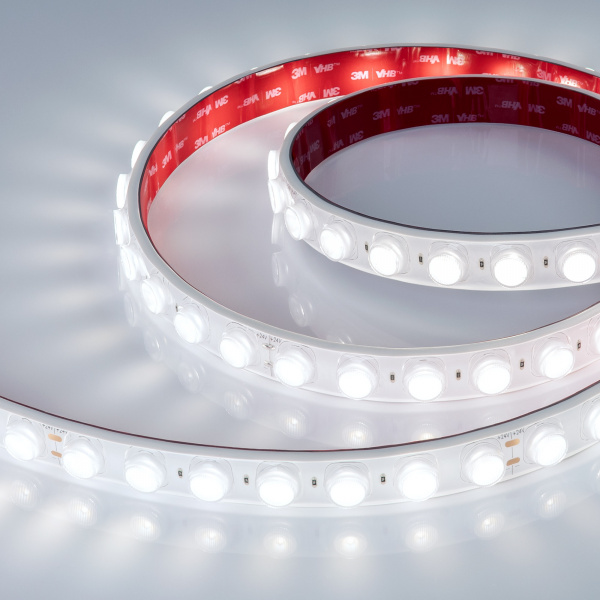 Arlight Лента герметичная FLT-PS-A42-23mm 24V White6000 (21 W/m, IP67, 30deg, 5m) (-)