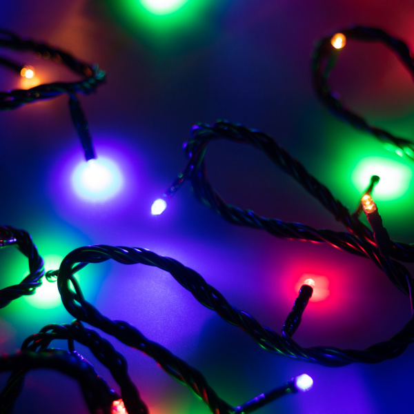 Arlight Светодиодная гирлянда ARD-STRING-HOME-5000-GREEN-50LED-LIVE RGB (230V, 3.5W) (Ardecoled, IP20)