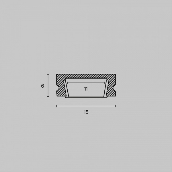 Профиль ALM001S-2M ALM001S-2M Maytoni Алюминиевый профиль Профиль ALM001S-2M ALM001S-2M Maytoni Алюминиевый профиль