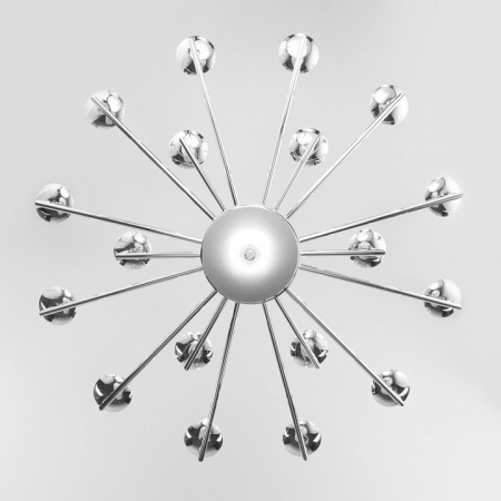 Классическая подвесная люстра 60150/18 хром Eurosvet Cariso