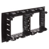 DKC Avanti Черный Рамка-суппорт для In-liner Front 4 модуля