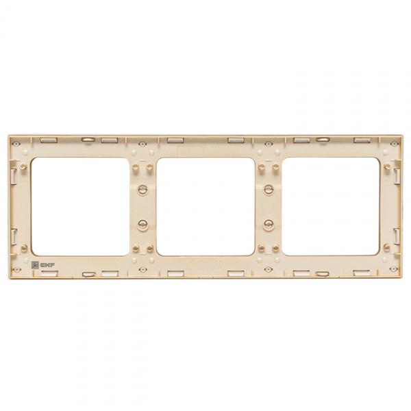 EKF PROxima Стокгольм Белый Линия шампань Рамка 3-ая