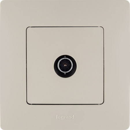Legrand Etika Слоновая кость Розетка TV Звезда