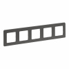 Legrand INSPIRIA Дымчатый Рамка - 5 постов