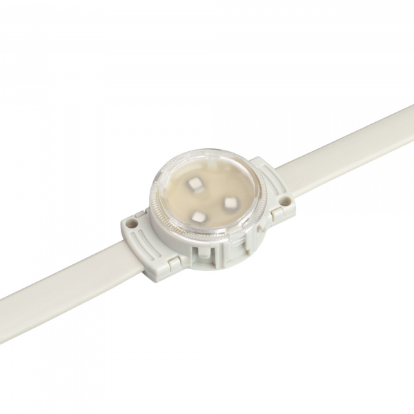 Arlight Модуль управляемый SPI-F3-D30 12V RGB-RAM-Auto (0.6W, IP68, 120 deg) (Пластик, 3 года)