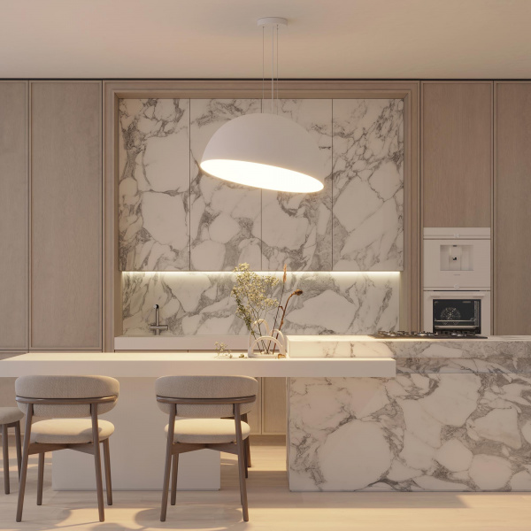 Arlight Светильник SP-RESTO-HANG-R1000-140W Warm3000 (BK, 100 deg, 230V) (IP20 Металл, 3 года)