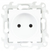 Simon 24 Белая Розетка 2К с защитными шторками