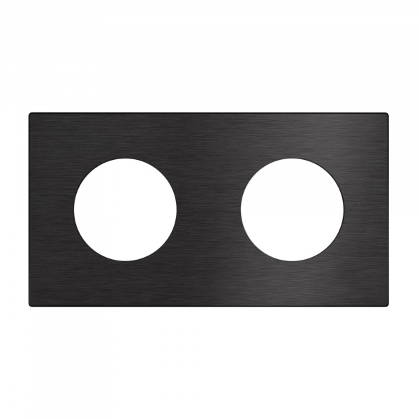 Рамка алюминиевая FRM-PRESTO-ALR-2-BK (Arlight, -)