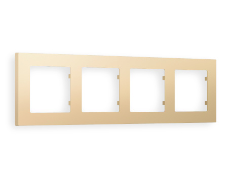 Рамка ALFA Techno (Шампань) 4-ая AF220604