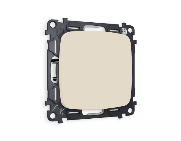 Комплект суппорта универсального OMEGA MO336010 Бежевый матовый QUANT (AP3360, VM240)