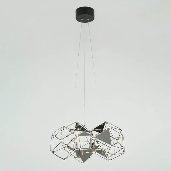 Подвесной светильник 90369/5 черный жемчуг Eurosvet Uma