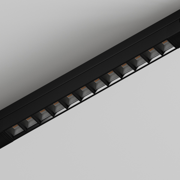 Трековый линейный светильник направленного света Skylite HSBL_0145 Однофазный,474мм- 4000К, 30Вт, чёрный