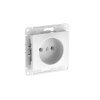 Systeme Electric Glossa Белый Розетка без заземления, 16А, мех., быстрозажим. клем.