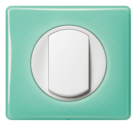 Legrand Celiane2 Белый Клавиша 1-ая для кнопочного выключателя с контурной подсветкой