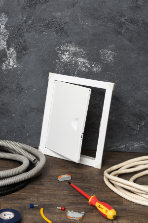 EKF Basic Люк ревизионный металл 200х250 (ШхВ внутр.)