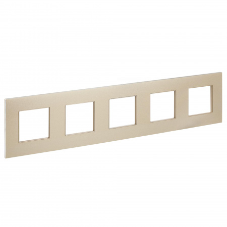 IEK SKANDY Металл Шампань Рамка 5-ая SK-F35Sh