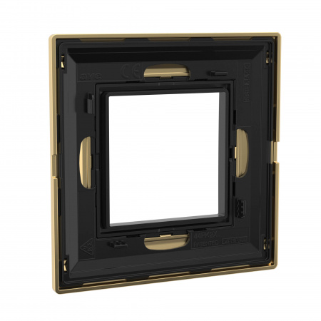 DKC Avanti Золотой Металл Рамка 2 модуля
