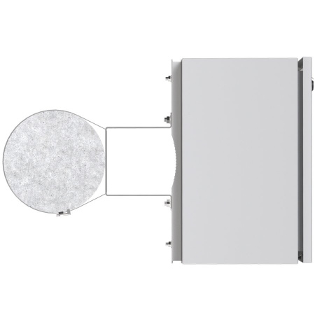 EKF Basic Кронштейн для удаления шкафа от столба на 150 мм.