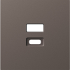 Donel Накладка для розеток USB, мокко, серия A07, DE28653