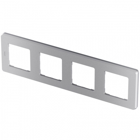Legrand INSPIRIA Алюминий Рамка - 4 поста