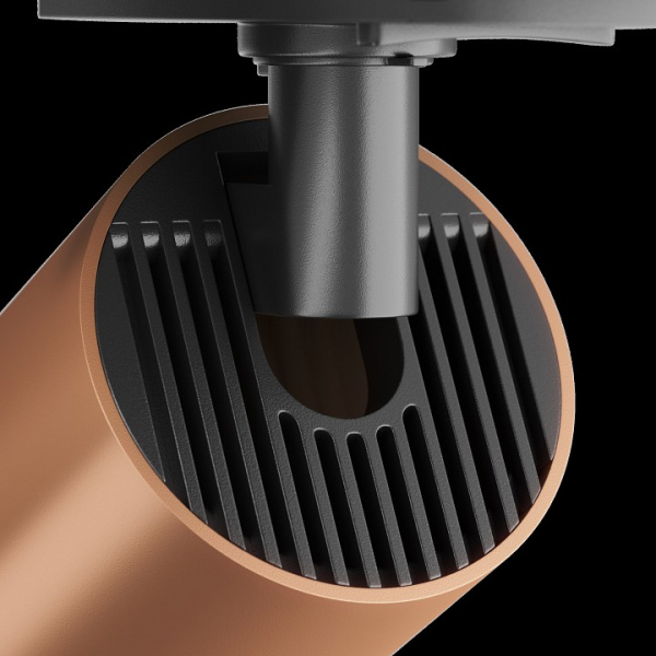 Трековый светильник Single phase track system UNITY TR020-1-U-GU10-BC Maytoni Focus S