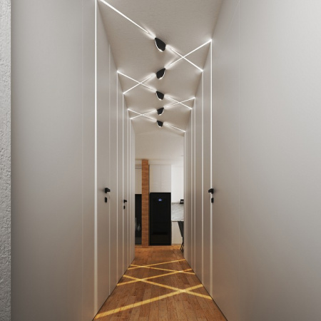 Светодиодный светильник IP54 1630 TECHNO LED черный 1630 TECHNO LED черный Elektrostandard Window a049995