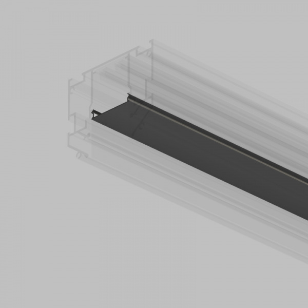 TR2010-BK Экран для трека SMART черный 1 метр