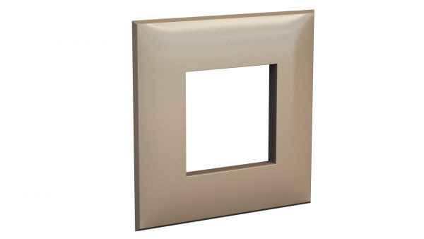 DKC Avanti Кремовый жемчуг Рамка 2 модуля