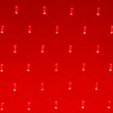 Arlight Светодиодная гирлянда ARD-NETLIGHT-CLASSIC-2000x1500-CLEAR-288LED Red (230V, 18W) (Ardecoled, IP65)